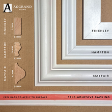 Load image into Gallery viewer, Six-Piece Self Adhesive Door Moulding Kit
